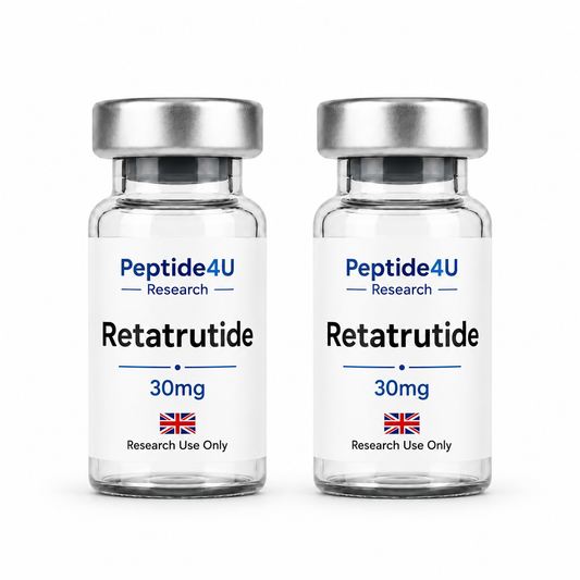 Retatrutide 30mg x2 product image – Peptides4U Research